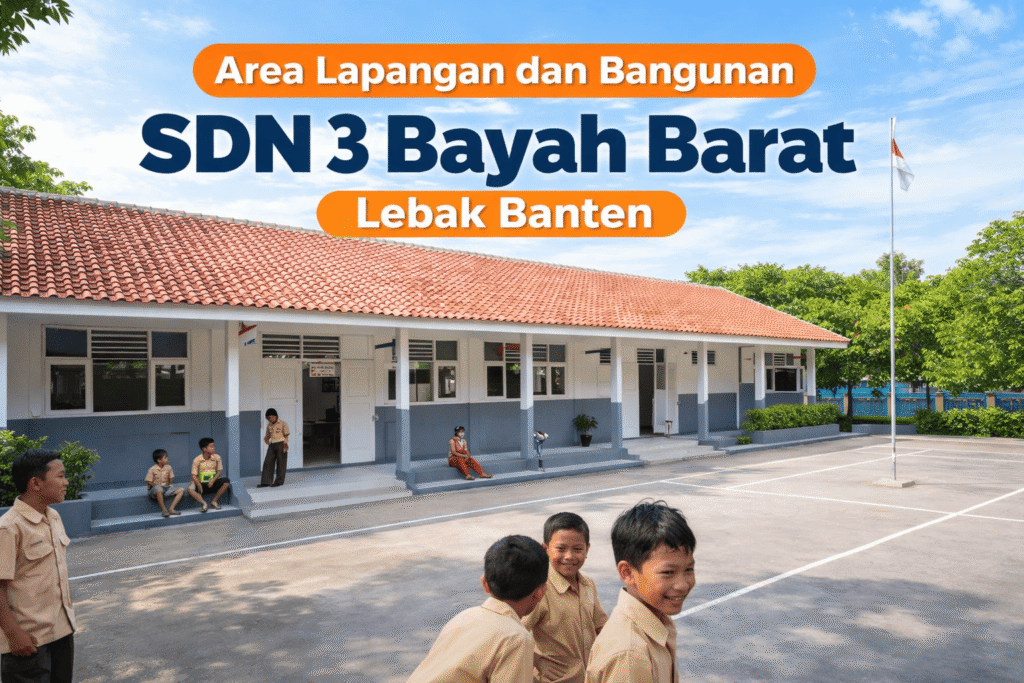 Area Lapangan sdn 3 bayah barat lebak banten