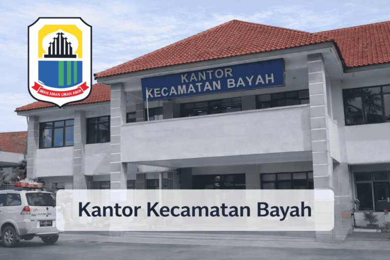 Kantor Kecamatan Bayah Kabupaten Lebak