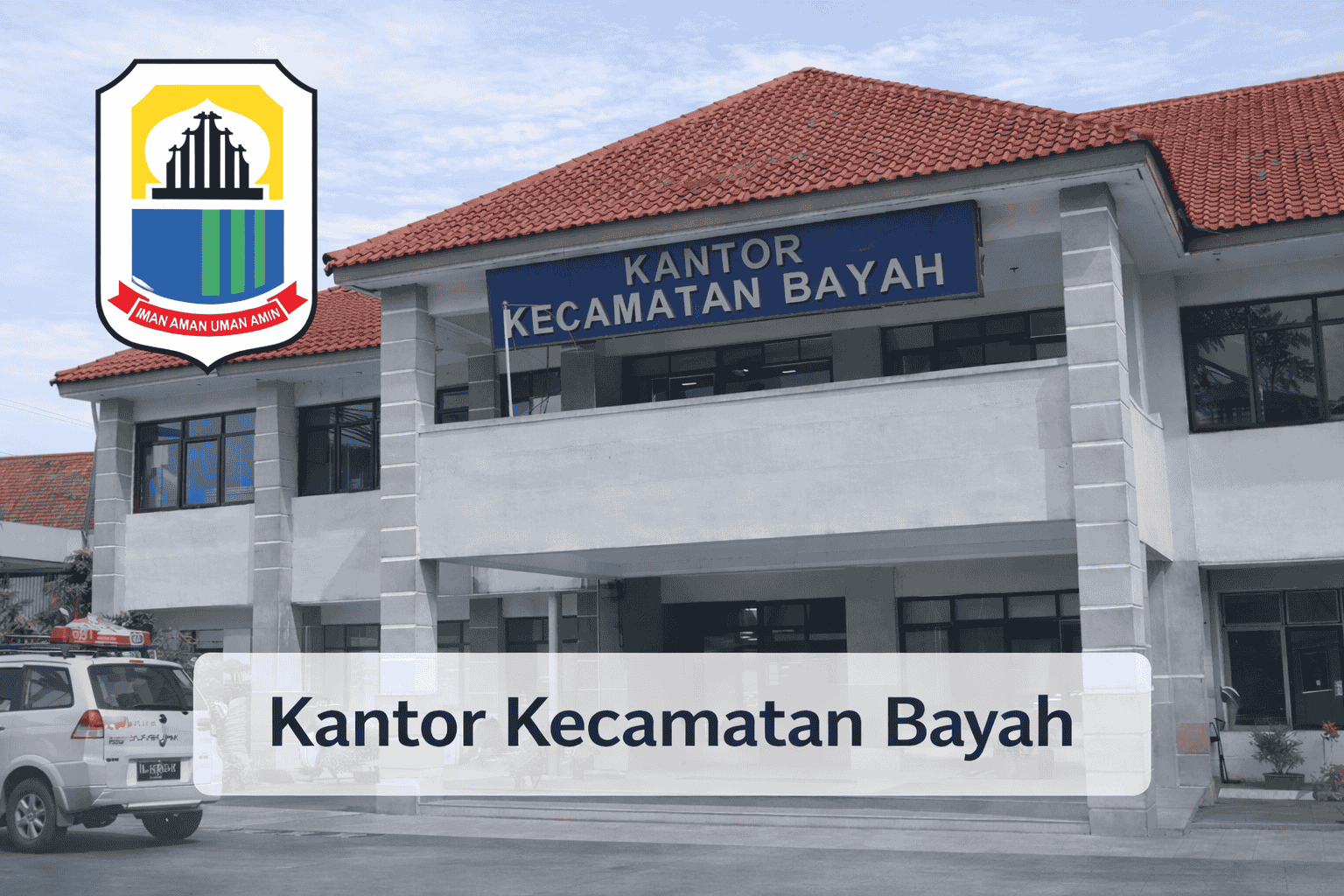 Kantor Kecamatan Bayah Kabupaten Lebak
