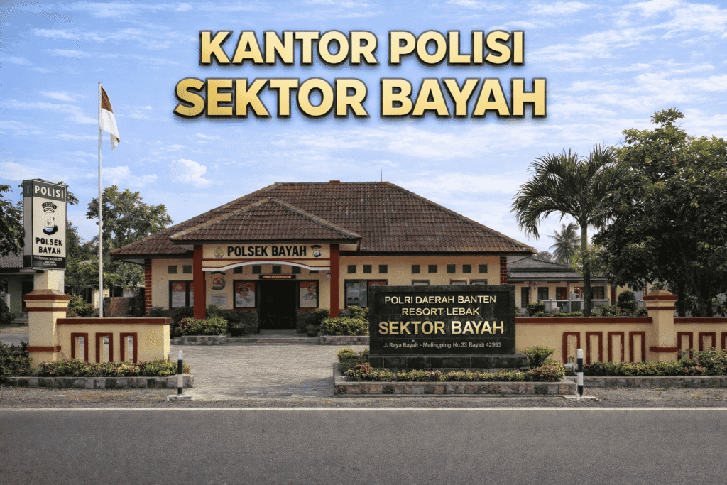 Kantor Polisi Sektor Bayah Lebak Banten