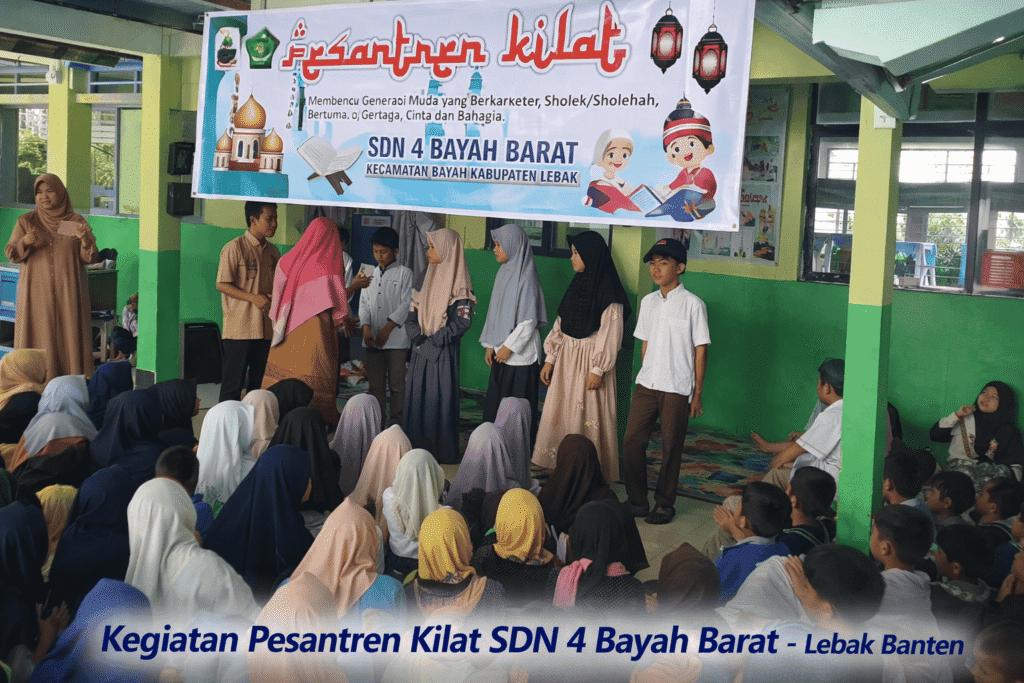 Kegiatan Pesantren Kilat SDN 4 Bayah Barat - Lebak Banten