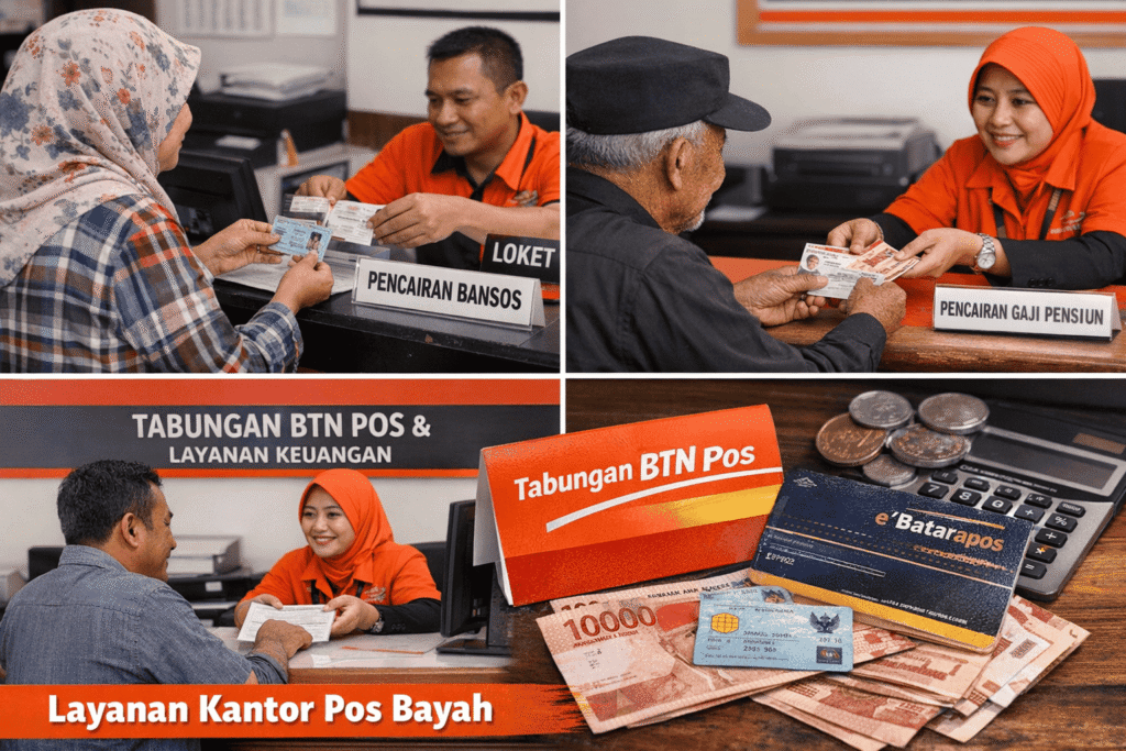 Layanan Keuangan dan Penyaluran Dana di Kantor Pos Bayah