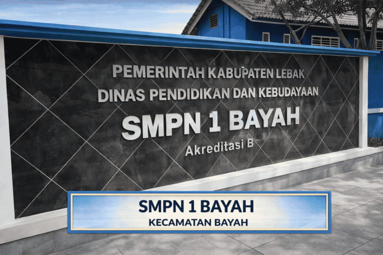 SMPN 1 Bayah Kecamatan Bayah