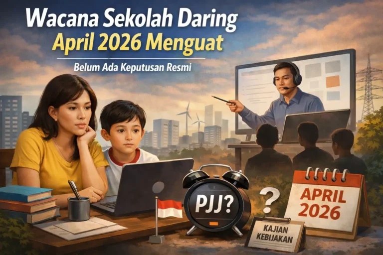 wacana sekolah daring april 2026