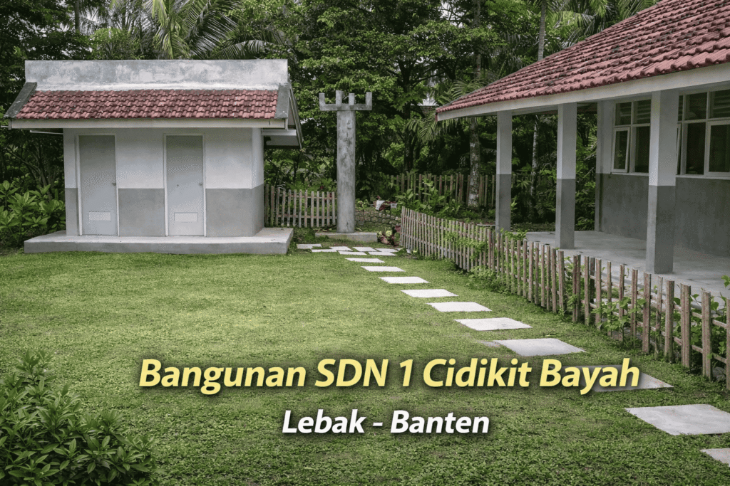 Fasilitas SDN 1 Cidikit Bayah
