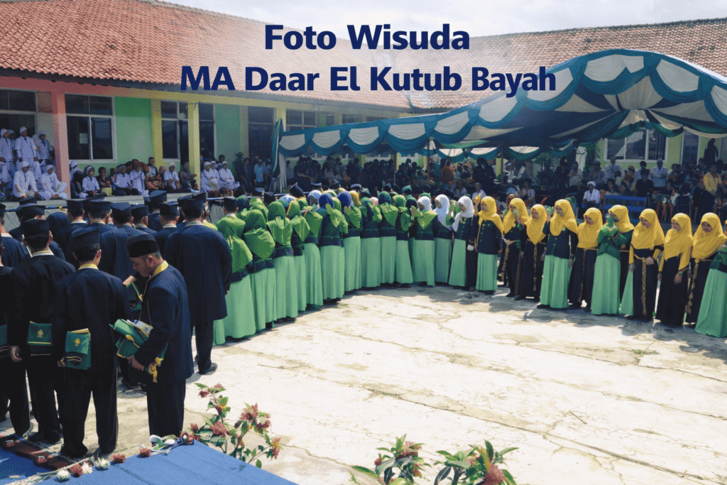 Foto Wisuda MA Daar El Kutub