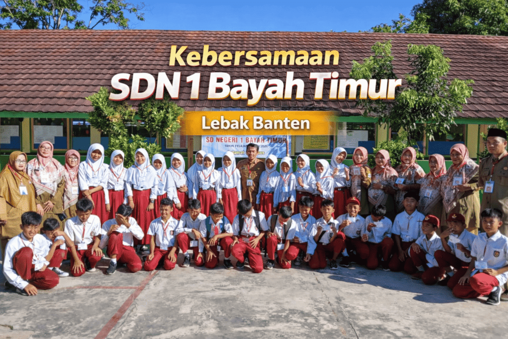 kebersamaan sdn 1 bayah timur lebak banten