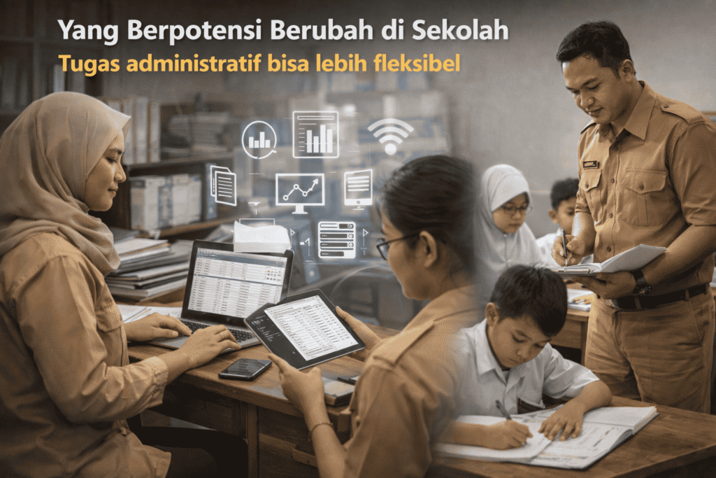 perubahan teknis di sekolah