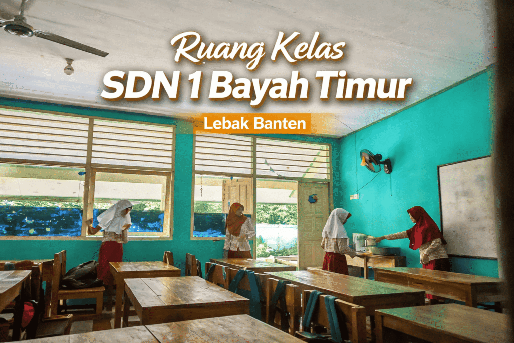 ruang kelas sdn 1 bayah timur lebak banten